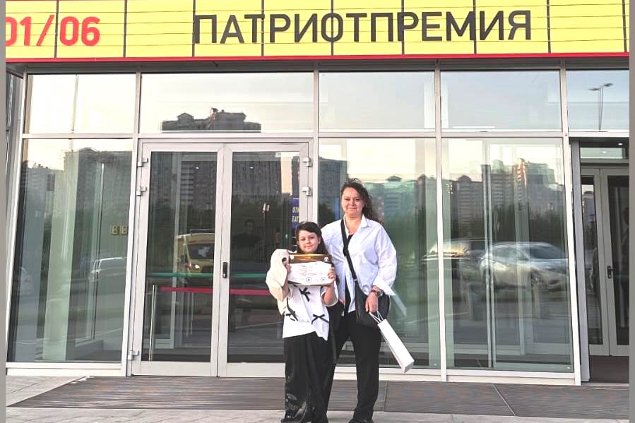 Маша Сухарева – победитель национальной премии детского патриотического творчества 2025 года .